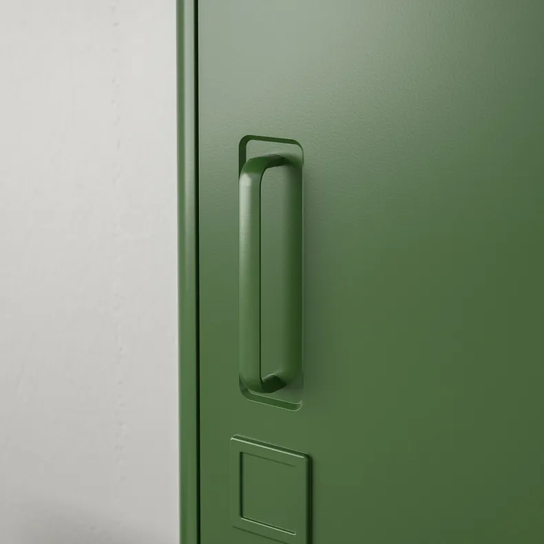 IKEA IDÅSEN ІДОСЕН, висока шафа з шухлядами й дверцятам, темно-зелений, 45x172 см 104.964.01 фото №4
