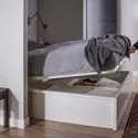IKEA MALM МАЛЬМ, ліжко з підіймальним механізмом, білий, 140x200 см 904.047.99 фото thumb №4