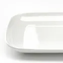 IKEA GODMIDDAG ГОДМІДДАГ, тарілка, білий, 18x30 см 405.850.09 фото thumb №2