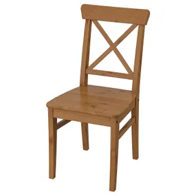 IKEA INGOLF ИНГОЛЬФ, стул, морилка,антик 002.178.20 фото