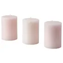 IKEA LUGNARE ЛУГНАРЕ, ароматическая формовая свеча, жасмин / розовый, 30 часов. 105.021.38 фото thumb №1