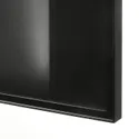 IKEA HÖGBO ХЕГБУ, скляні дверцята, чорний, 40x192 см 405.234.03 фото thumb №3