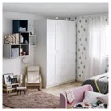 IKEA GRIMO ГРІМО, дверцята з петлями, білий, 50x195 см 991.835.81 фото thumb №2