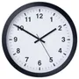 IKEA TJALLA ТЙАЛЛА, настінний годинник, низька напруга / чорний, 28 см 405.408.84 фото