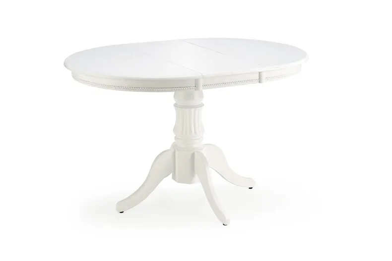 Кухонній стіл HALMAR WILLIAM 90-124x90 см білий фото №4