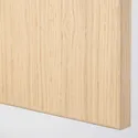 IKEA FORSAND ФОРСАНД, дверцята, білий морений дуб, 25x195 см 004.848.80 фото thumb №2