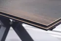 Керамічний Стіл SIGNAL COLUMBUS, коричневий / чорний, 90x160 фото thumb №9