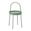 IKEA BURVIK БУРВИК, придиванный столик, светлый серо-зеленый, 38 см 805.130.01 фото thumb №1