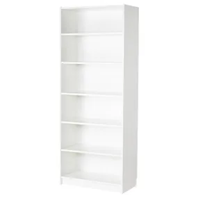 IKEA BILLY БІЛЛІ, книжкова шафа, білий, 80x40x202 см 904.019.32 фото