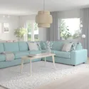 IKEA VIMLE ВИМЛЕ, 5-местный угловой диван, с широкими подлокотниками / Саксемара светло-голубой 794.018.15 фото thumb №2