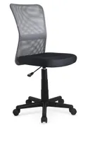 Крісло комп'ютерне офісне обертове HALMAR DINGO сірий, чорний фото thumb №1