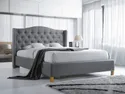 Ліжко полуторне SIGNAL ASPEN, сірий, 140X200 см фото thumb №1