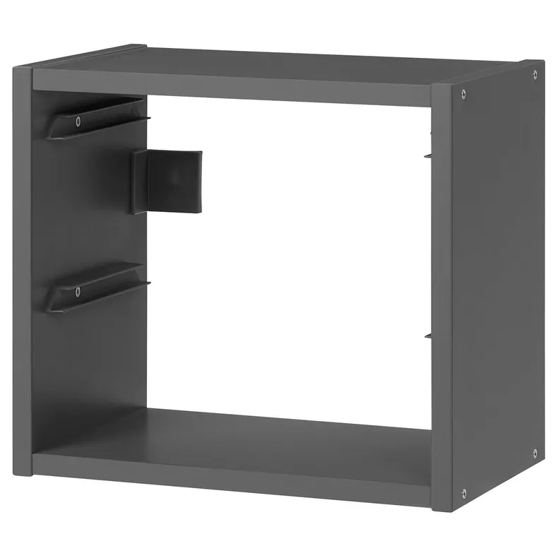 IKEA TROFAST ТРУФАСТ, настенный модуль для хранения, серый, 34x21x30 см 105.651.97 фото №1