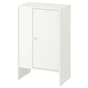 IKEA BAGGEBO БАГГЕБО, шкаф с дверью, белый, 50x30x80 см 604.812.04 фото