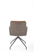 Кухонний стілець HALMAR K523 коричневий/темно-коричневий фото thumb №8