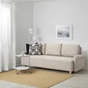 IKEA GRIMHULT ГРІМХУЛЬТ, 3-місний диван-ліжко, бежевий 204.856.33 фото thumb №3