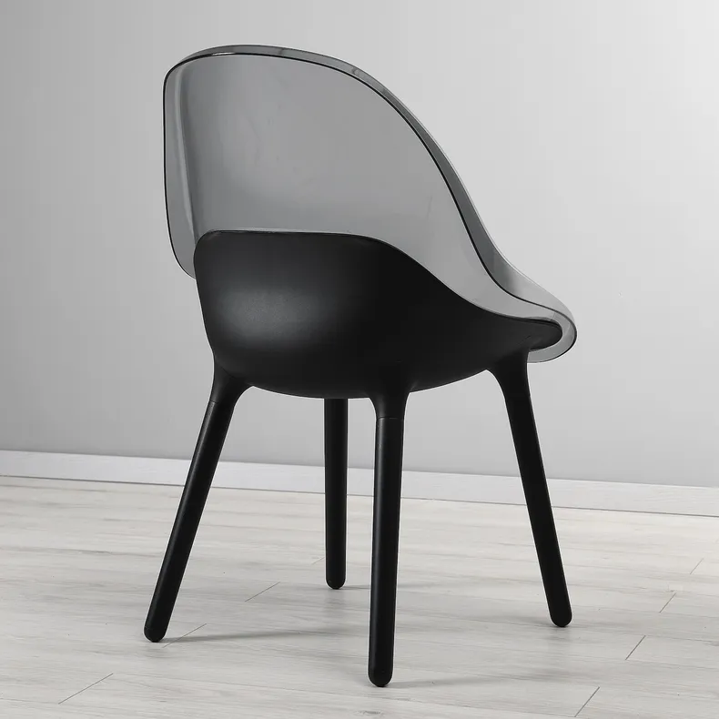 IKEA BALTSAR БАЛЬТСАР, стілець, чорний 505.321.38 фото №2