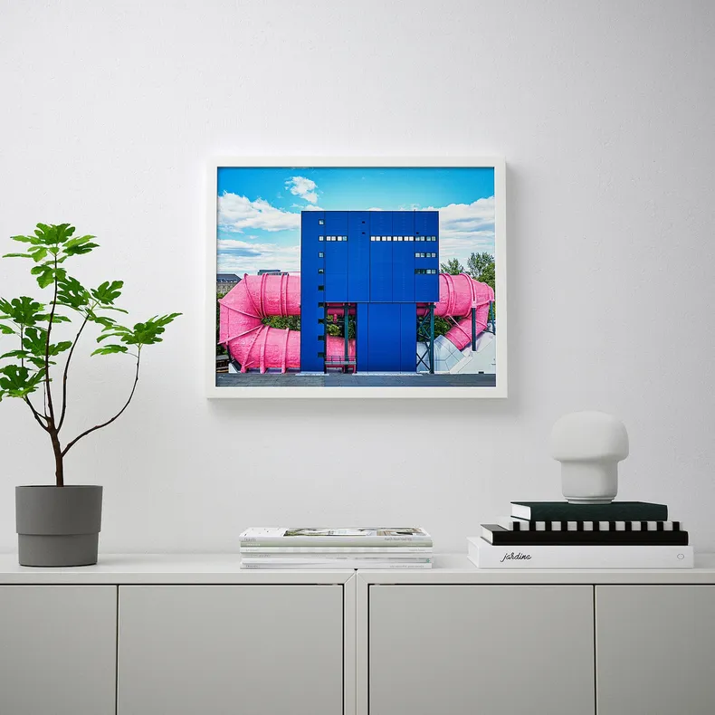 IKEA BILD БІЛЬД, постер, рожеві труби, Берлін, 50x40 см 705.117.95 фото №2