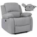 Масажне крісло MEBEL ELITE BONO 2, тканина: сірий фото thumb №1