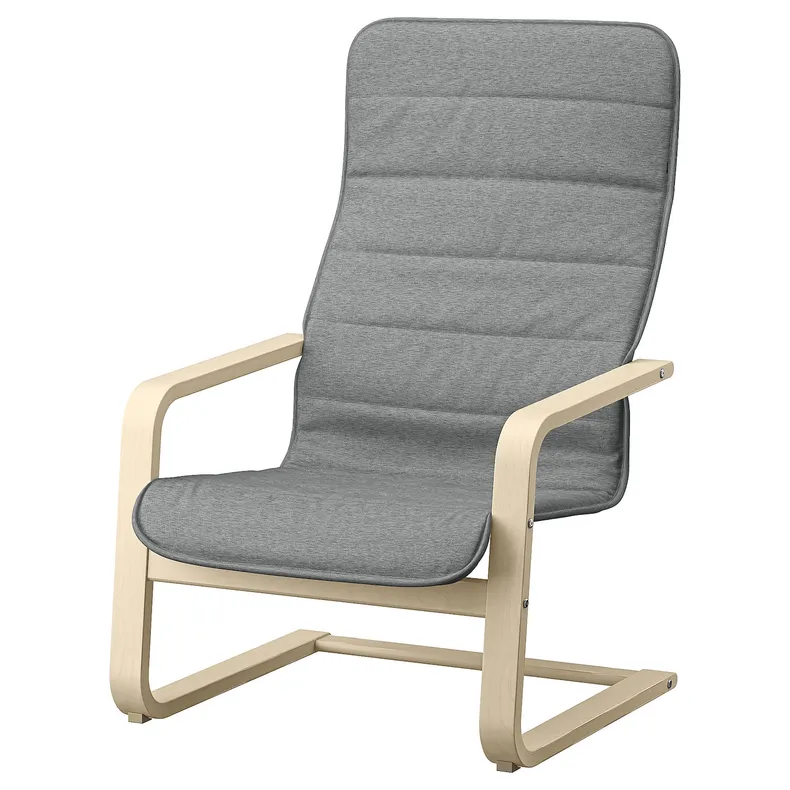 IKEA ÅRSUNDA ОРСУНДА, крісло, КНІСА світло-сірий 005.358.94 фото №1