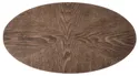Журнальный стол из дерева HALMAR DELPHI, 48x26 см, орех / каркас из металла: черный фото thumb №2