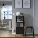 IKEA BEKANT БЕКАНТ, модуль на колесах, сетка/черный, 41x101 см 205.913.70 фото thumb №4