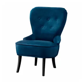 IKEA REMSTA РЕМСТА, кресло, Джупарп темно-зелено-голубой 004.849.55 фото