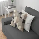 IKEA KIVIK КИВИК, 6-местный п-образный диван, Талмира средне-серая 095.278.04 фото thumb №3