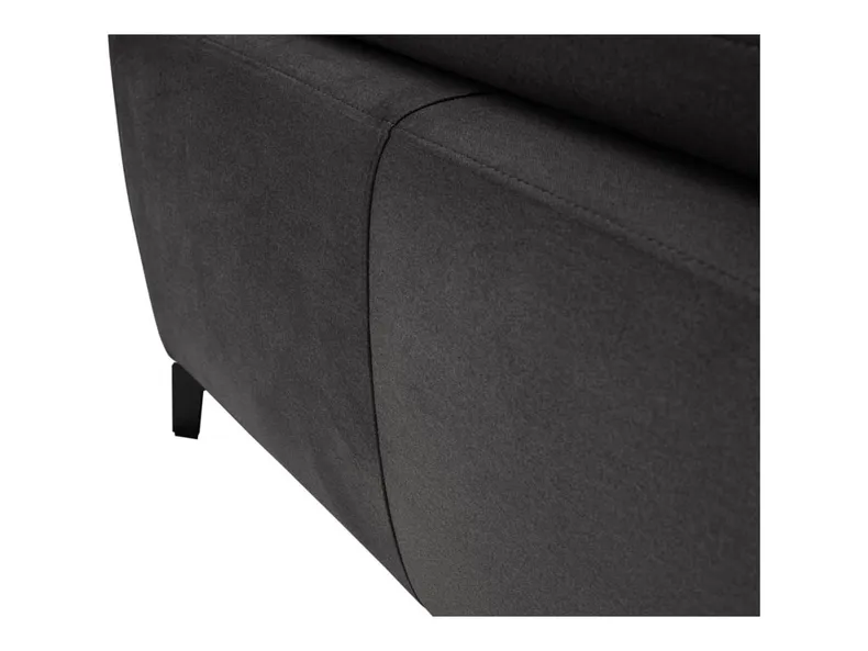 BRW Угловой диван Alegra с ящиком для хранения велюр графит, Элемент 02 NA-ALEGRA-L-G2_BA4230 фото №14