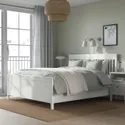 IKEA IDANÄS ИДАНЭС, каркас кровати с ящиками, белый / Лурёй, 140x200 см 993.922.21 фото thumb №4