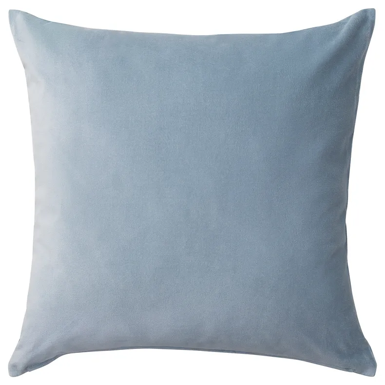 IKEA SANELA САНЕЛА, чехол на подушку, светло-голубой, 50x50 см 304.717.39 фото №1