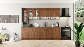 Кухонний гарнітур HALMAR MARGARET 3 Горіх, 260 см фото