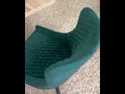 Кухонний стілець SIGNAL MILA Velvet, Bluvel 85 - бірюзовий відео thumb №1