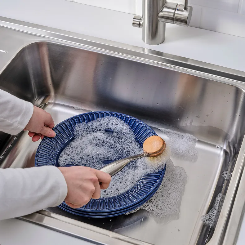 IKEA VÄLVÅRDAD ВЕЛЬВОРДАД, насадки на щітку для миття посуду, волокна листя агави 104.905.26 фото №3