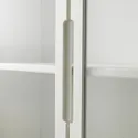 IKEA REGISSÖR РЕГІССЕР, шафа зі скляними дверцятами, білий, 118x203 см 303.420.78 фото thumb №2