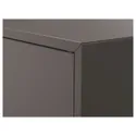 IKEA EKET ЕКЕТ, шафа, 2 дверцят, 1 полиця, темно-сірий, 70x35x70 см 203.449.21 фото thumb №3