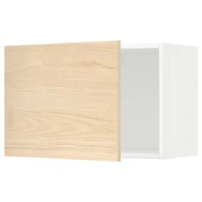 IKEA METOD МЕТОД, навесной шкаф, белый / аскерсундский узор светлый ясень, 60x40 см 394.551.98 фото