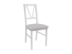 BRW Велюровое кресло Filo серое/белое, Савана 84/белый TXK_FILO-TX098-1-SAWANA_84_STEEL фото