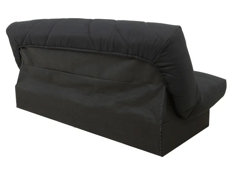 BRW Тримісний розкладний диван Fina з ящиком для зберігання чорний, Савана 14 WE-FINA-3K-G2_B85471 фото №4