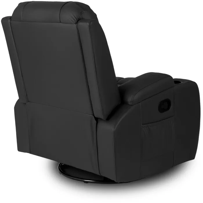 Масажне крісло MEBEL ELITE BOX, екошкіра: чорний фото №14