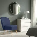 IKEA BILLHAMN БІЛЛЬХАМН, крісло, темно-синій 605.444.47 фото thumb №3