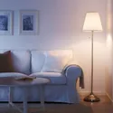 IKEA ÅRSTID ОРСТИД, светильник напольный, никелированный / белый 601.638.62 фото thumb №2