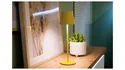 BRW Настільна світлодіодна лампа Hortia бездротова з диммером жовтого кольору 091617 фото thumb №6