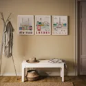 IKEA BILD БІЛЬД, постер, Лондон, Париж, Нью-Йорк, 40x50 см 804.418.15 фото thumb №2
