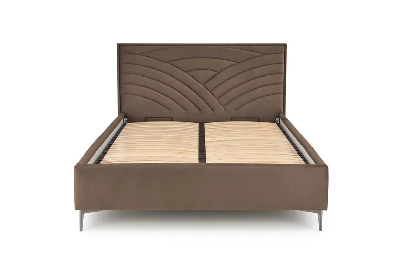 Узголів'я ліжка HALMAR MODULO W3 160 см бежевого кольору. Моноліт 09 фото №3
