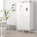 IKEA HÄLLAN ХЭЛЛАН, комбинация для хранения с дверцами, белый, 90x47x167 см 192.494.06 фото thumb №2