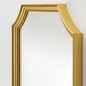 IKEA SVANSELE СВАНСЕЛЕ, зеркало, золотой цвет, 53x63 см 104.712.74 фото thumb №3