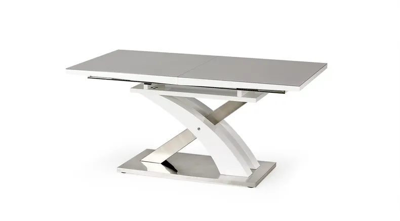 Розкладний кухонний стіл HALMAR SANDOR 2 160-220x90 см сірий фото №2