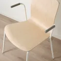 IKEA LÄKTARE ЛЕКТАРЕ, крісло для конференцій, береза okl/біла 095.031.91 фото thumb №7
