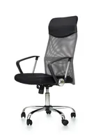 Крісло комп'ютерне офісне обертове HALMAR VIRE сірий фото thumb №2